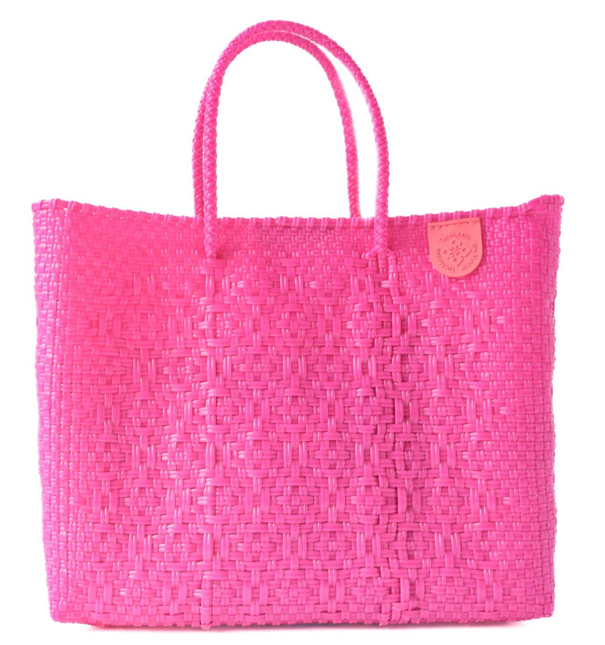 hot pink tote bag