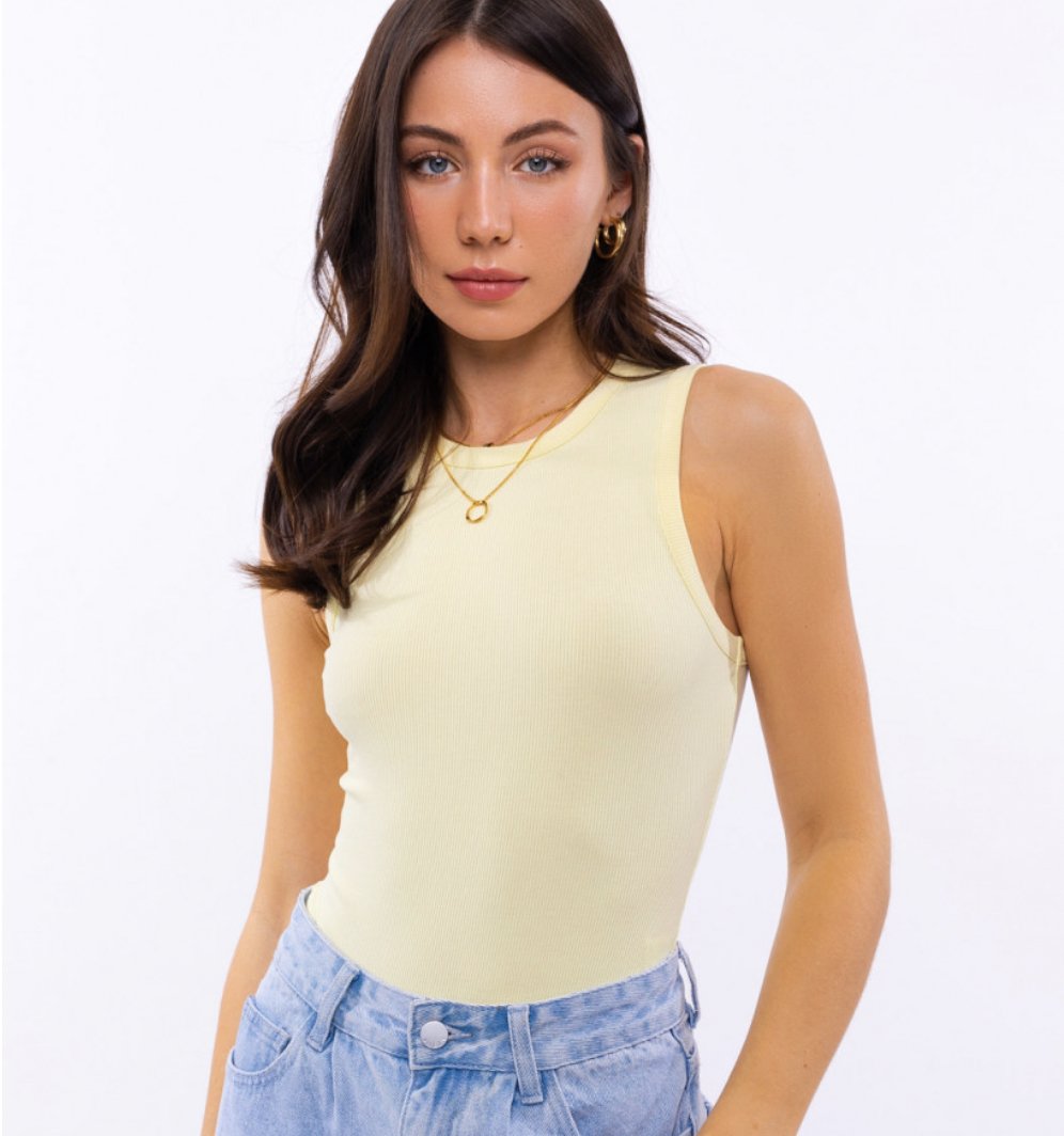 Lemon bodysuit - Heart On A Hanger