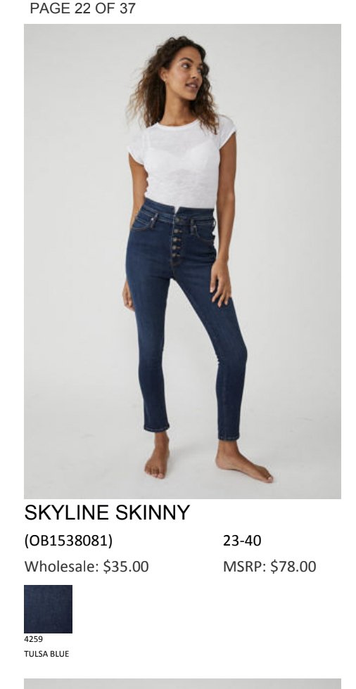 Skyline Skinny Jean - Heart On A Hanger