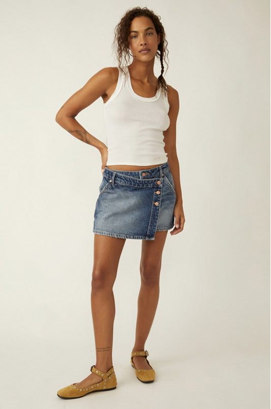 Wynne denim skirt - Heart On A Hanger