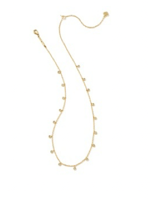 Amelia Chain Necklace Gold Metal